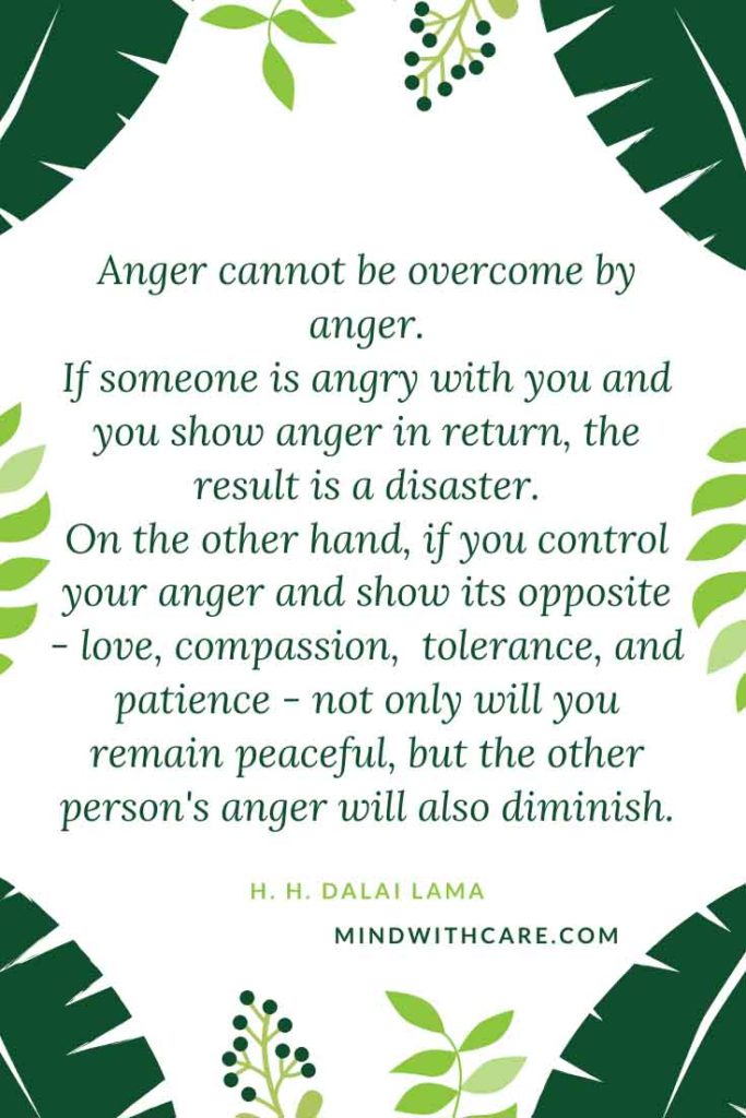 Dalai lama quotes on anger