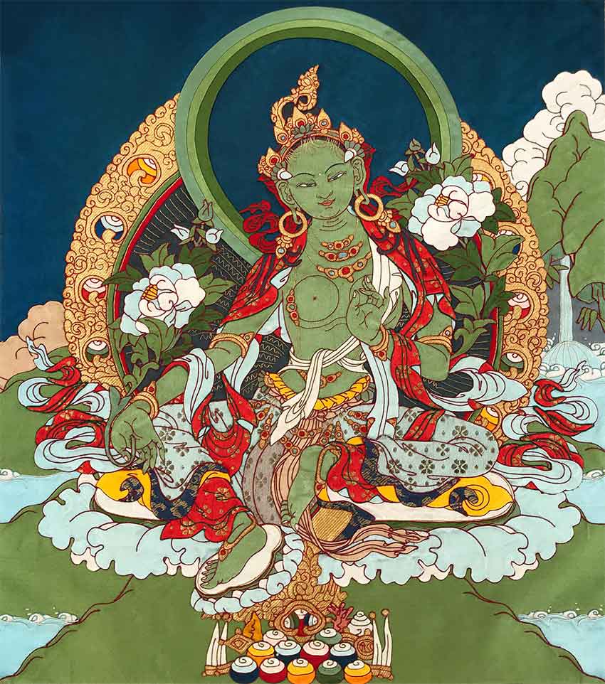 Green tara